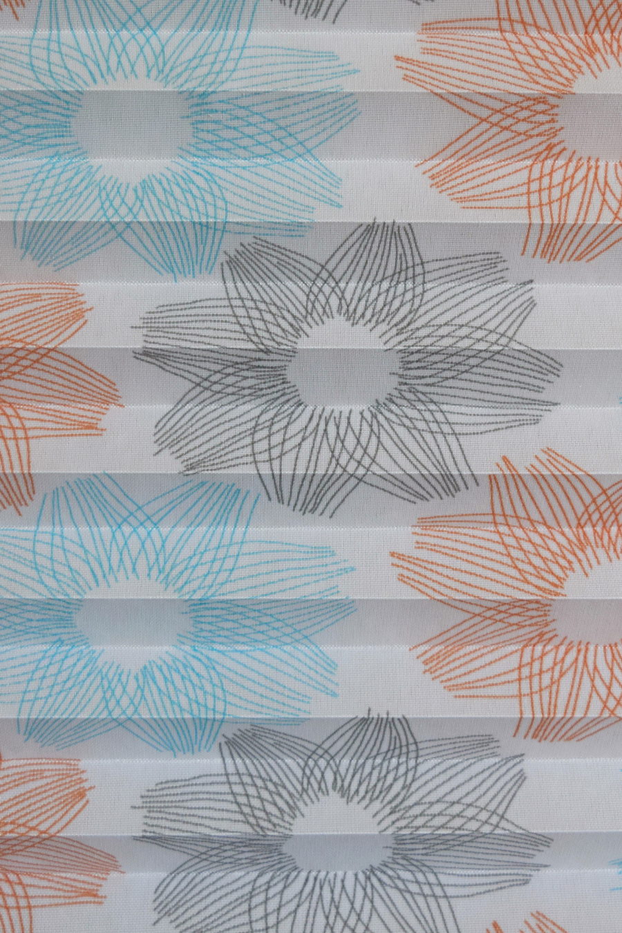 Ткань PRESTO PRINT FLOWERS 5181 для штор плиссе