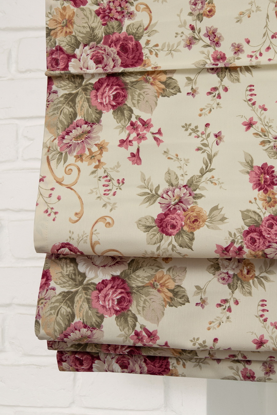 Римские шторы МАКСИ ROJO BOTANICO FLOR