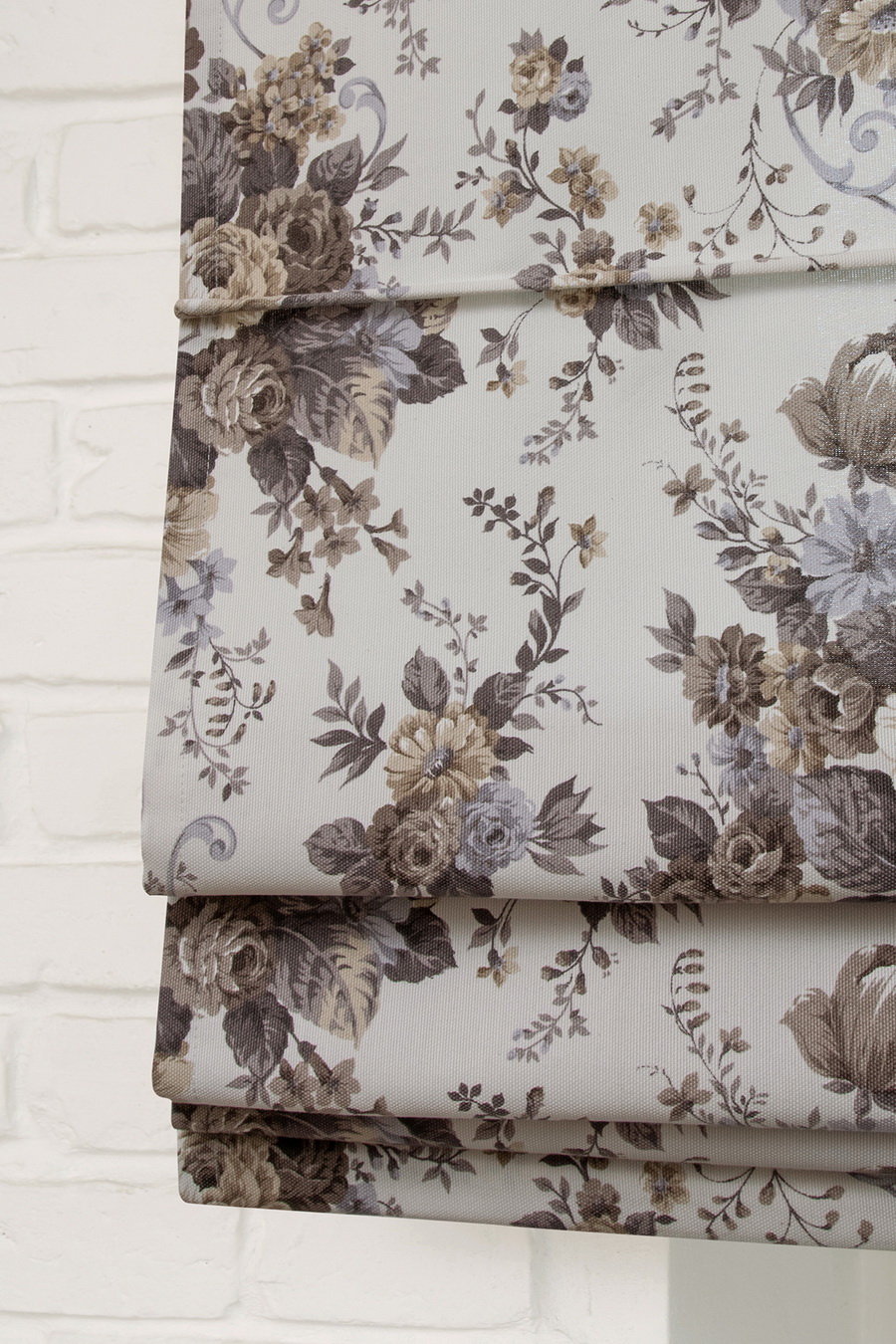 Римские шторы МАКСИ NEGRO BOTANICO FLOR