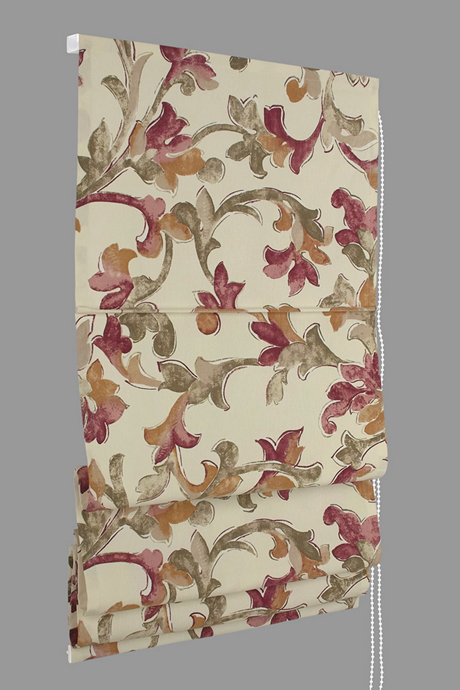 Римские шторы МИНИ ROJO BOTANICO TALLO