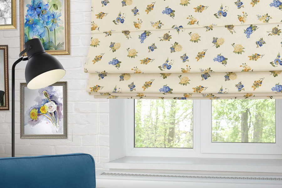 Римские шторы AZUL LANUS SATEN COOR