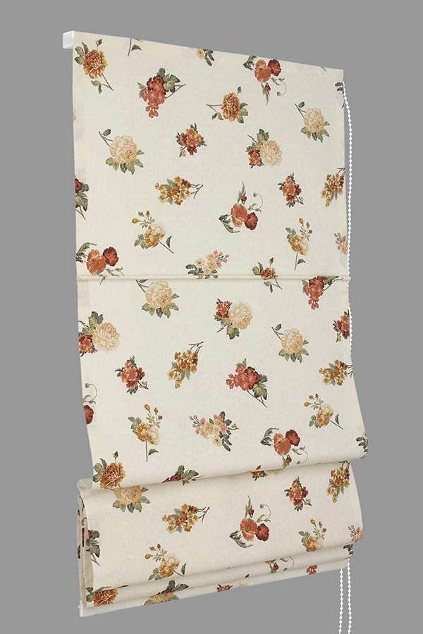 Римские шторы ROJO LANUS SATEN COOR