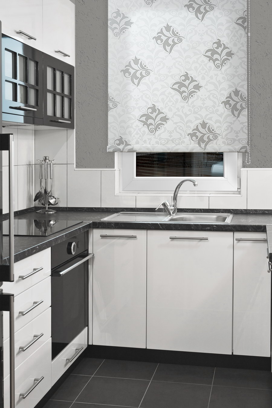 Рольшторы белый-серебро FUTURA TS 49829/1