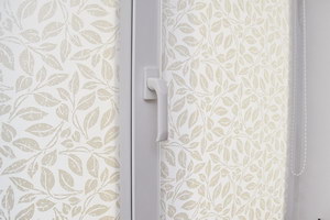 Рольшторы кремовый METALLIC PRINT BLADE 7531