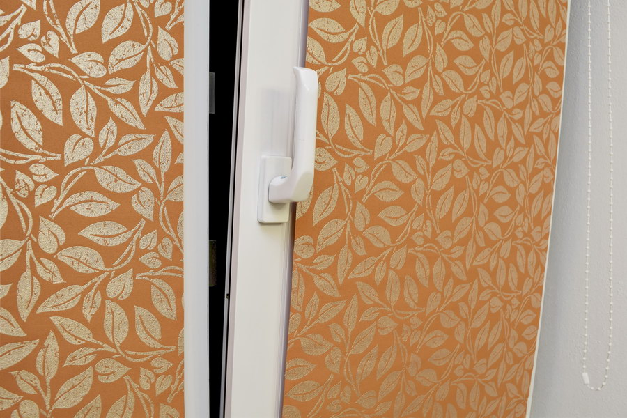 Рольшторы терракота METALLIC PRINT BLADE 7533
