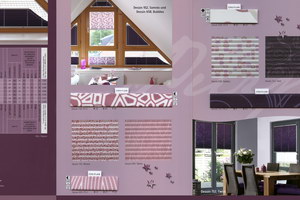 Шторы плиссе PURPLE FASCINATION