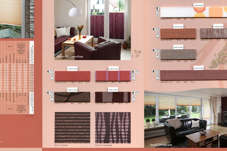 Шторы плиссе RED INSPIRATION