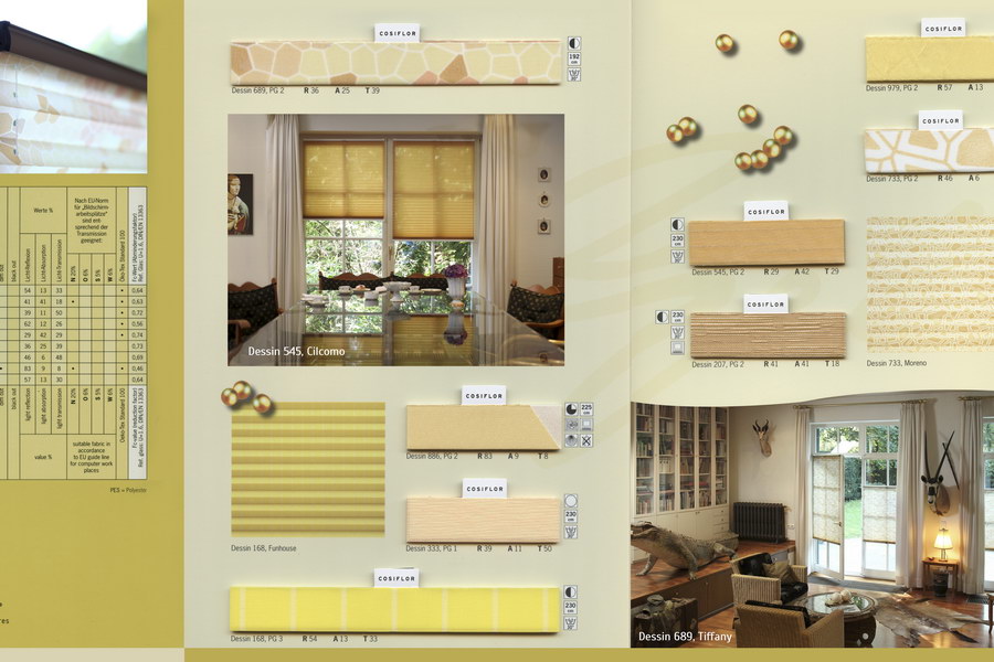 Шторы плиссе YELLOW MOOD