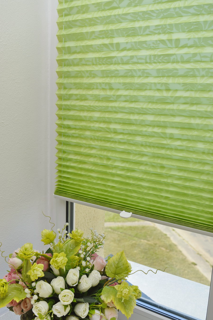 Шторы плиссе SAMOA GREEN