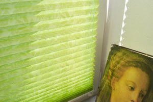 Шторы плиссе SAMOA GREEN