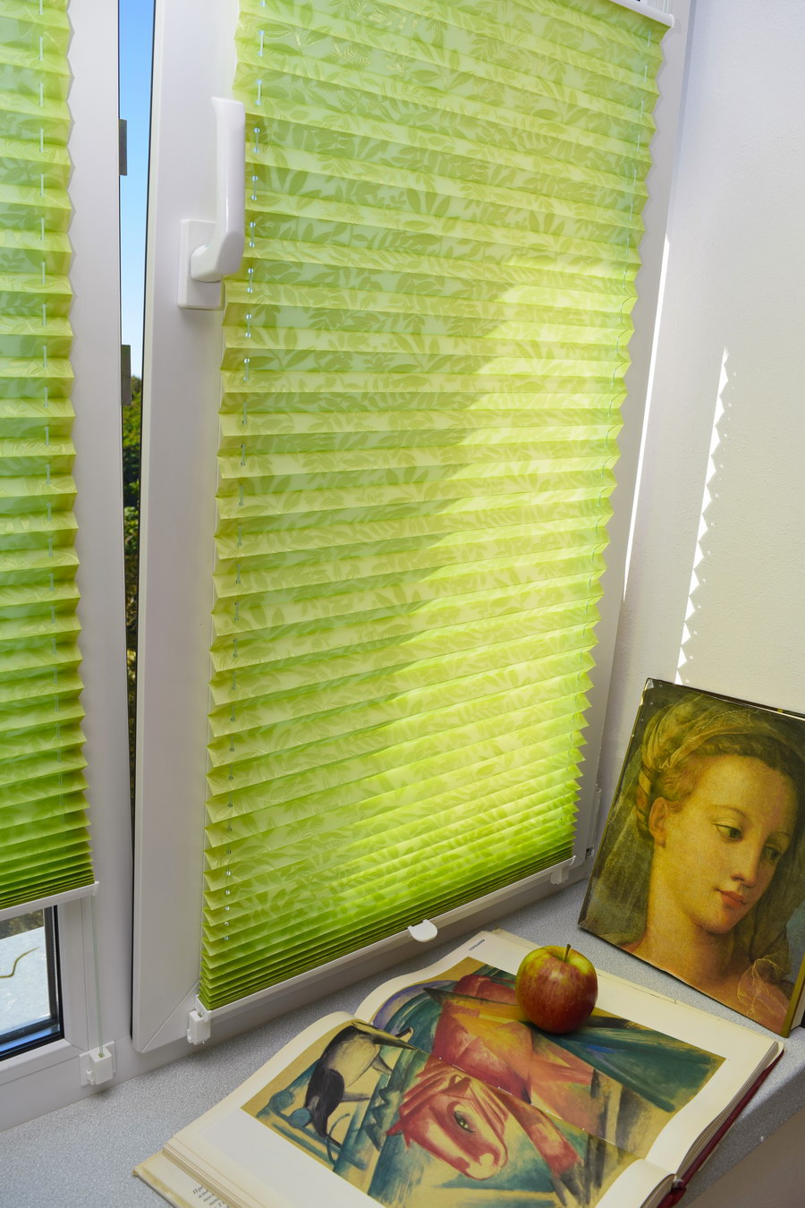 Шторы плиссе SAMOA GREEN