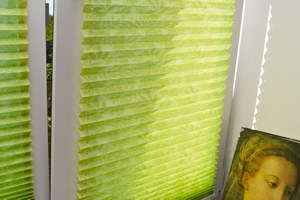 Шторы плиссе SAMOA GREEN