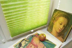 Шторы плиссе SAMOA GREEN