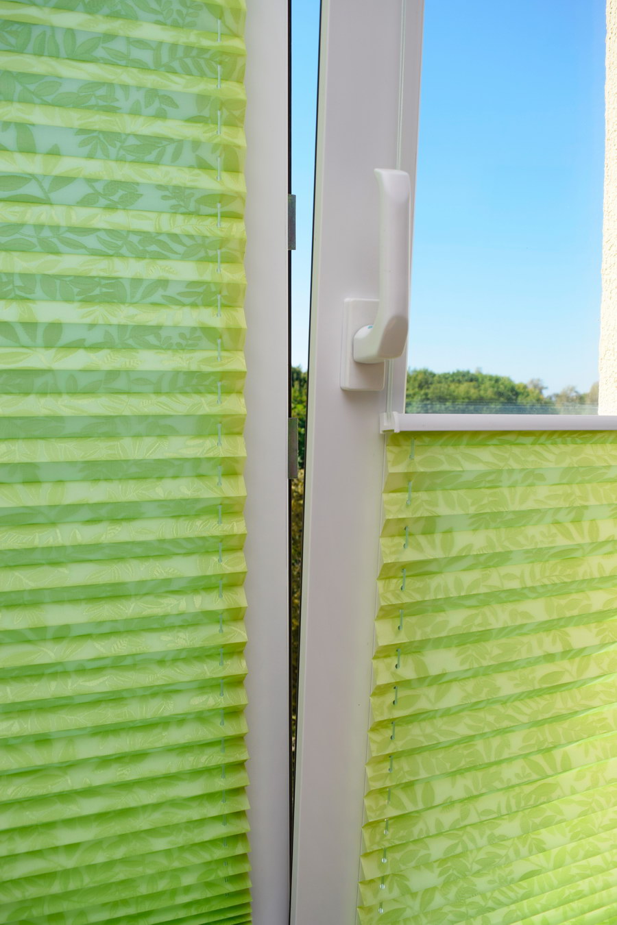 Шторы плиссе SAMOA GREEN