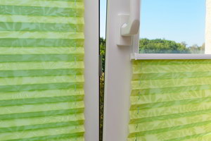 Шторы плиссе SAMOA GREEN