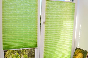 Шторы плиссе SAMOA GREEN