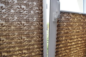 Шторы плиссе SAMOA BROWN