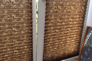 Шторы плиссе SAMOA BROWN