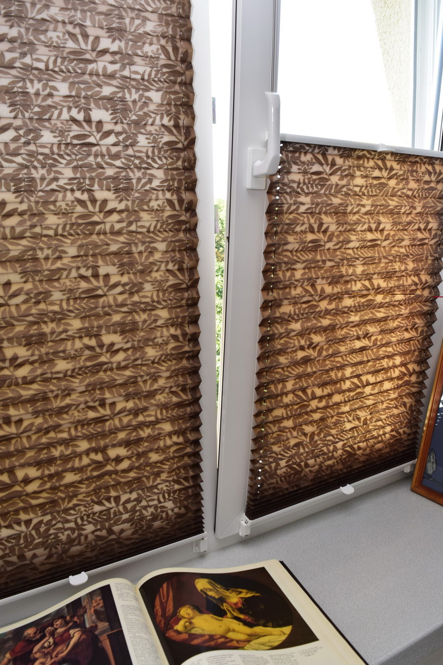Шторы плиссе SAMOA BROWN