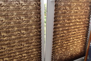 Шторы плиссе SAMOA BROWN