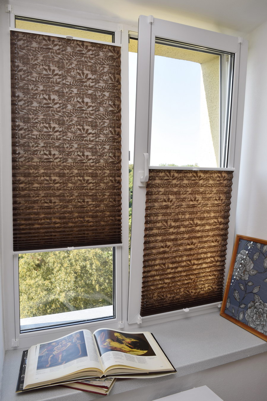 Шторы плиссе SAMOA BROWN