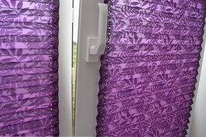 Шторы плиссе PURPLE SAMOA