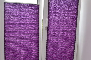 Шторы плиссе PURPLE SAMOA