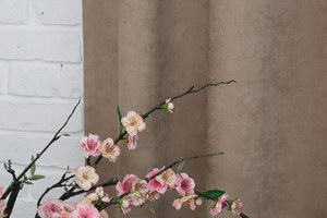 Шторы ХОЛОДНЫЙ ПЕСОК FLOWERS SHINIL