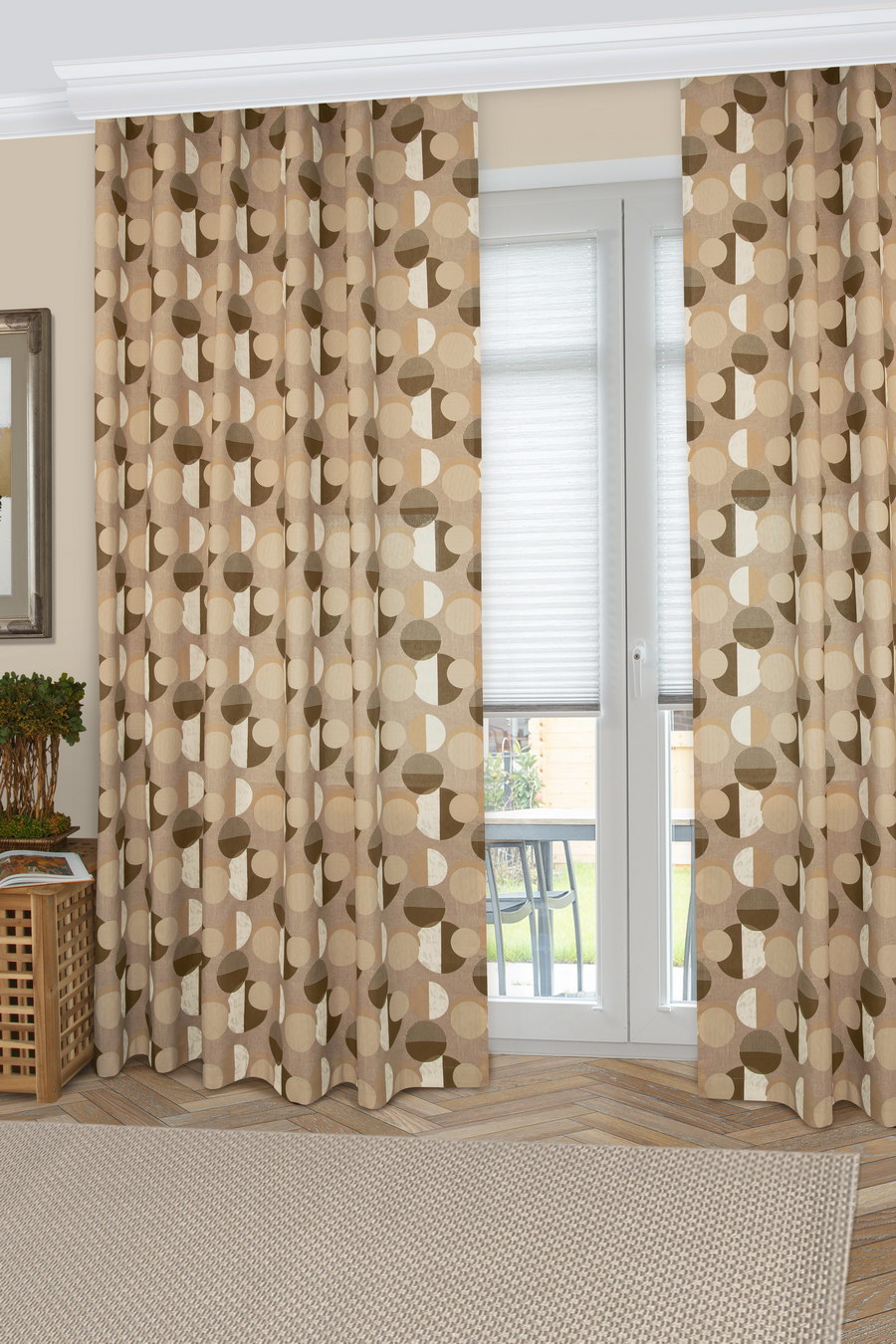 Шторы NEULA beige