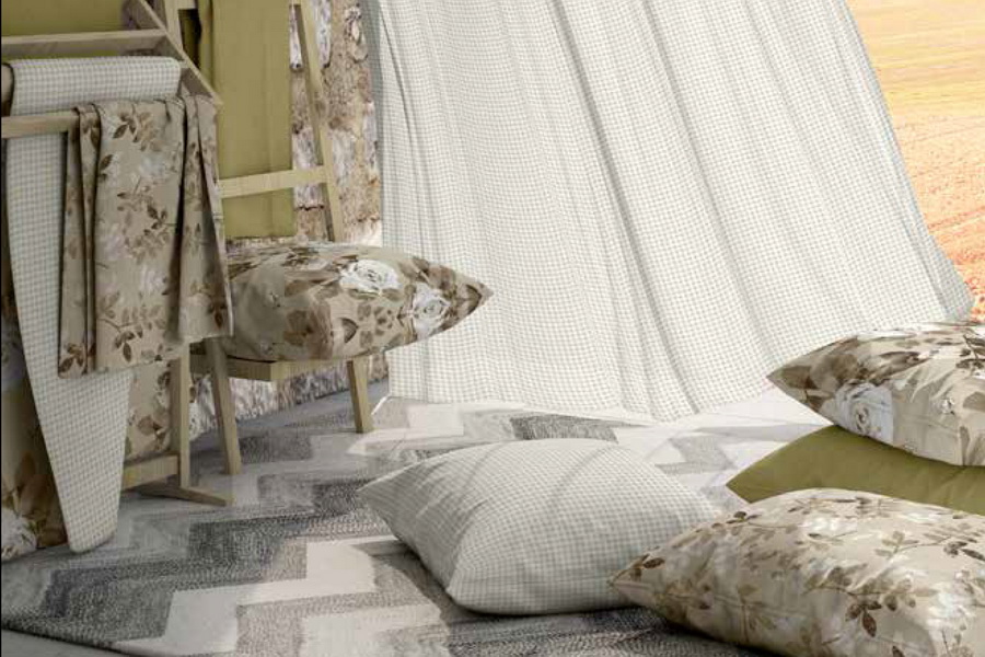 Уличные ткани из коллекции NATURE VIRGARDEN: ткань ISOLDA COORD, цвет BEIGE