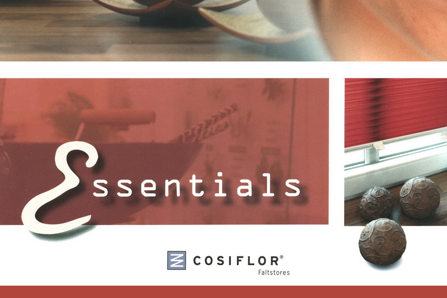 Коллекция ESSENTIALS штор плиссе COSIFLOR