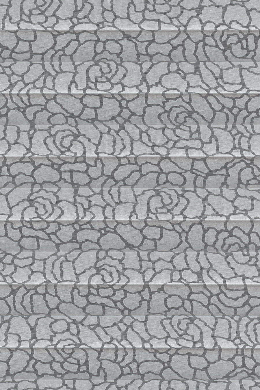 Ткань TRANSPARENT BASIC WHITE 1102 для штор плиссе