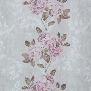 Ткань FLOWERS РОЗОВЫЙ 0001